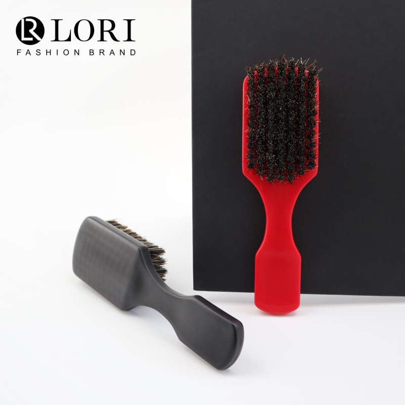 Βούρτσα γενειάδας με τρίχες νάιλον και μαλλί αλόγου, πλαστική κοντή λαβή, μήκος τριχών 2 cm, συνολικό μήκος 15,9 cm, 1 τεμάχιο