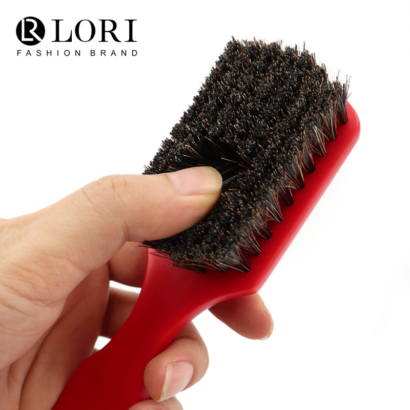 Βούρτσα γενειάδας με τρίχες νάιλον και μαλλί αλόγου, πλαστική κοντή λαβή, μήκος τριχών 2 cm, συνολικό μήκος 15,9 cm, 1 τεμάχιο