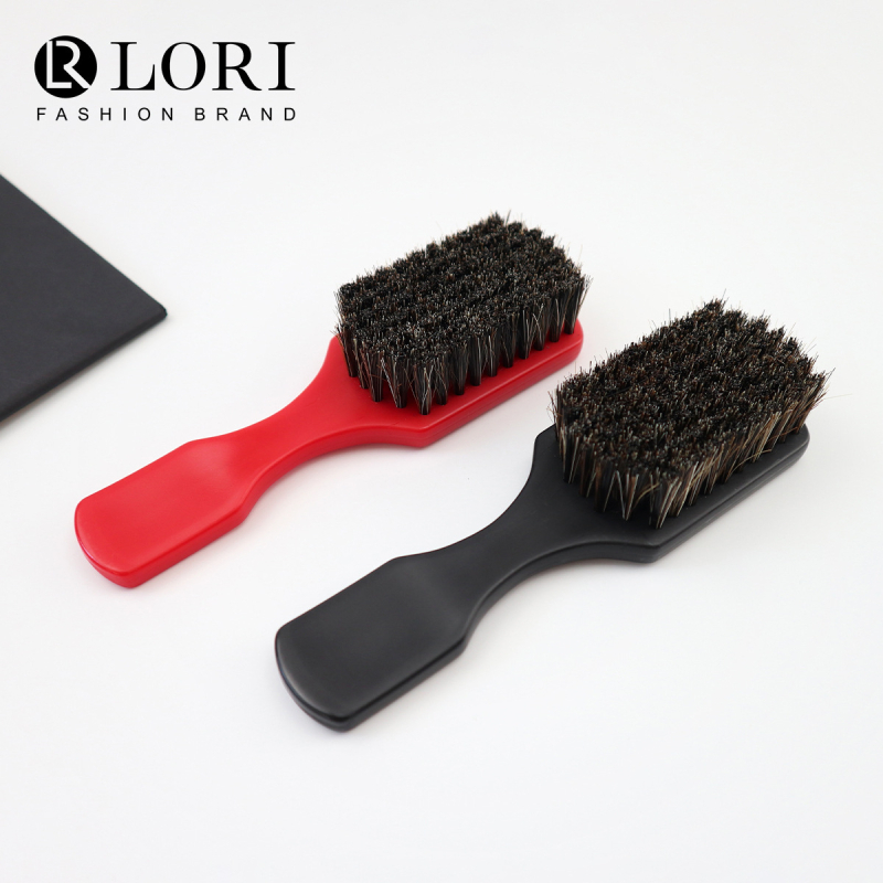 Βούρτσα γενειάδας με τρίχες νάιλον και μαλλί αλόγου, πλαστική κοντή λαβή, μήκος τριχών 2 cm, συνολικό μήκος 15,9 cm, 1 τεμάχιο