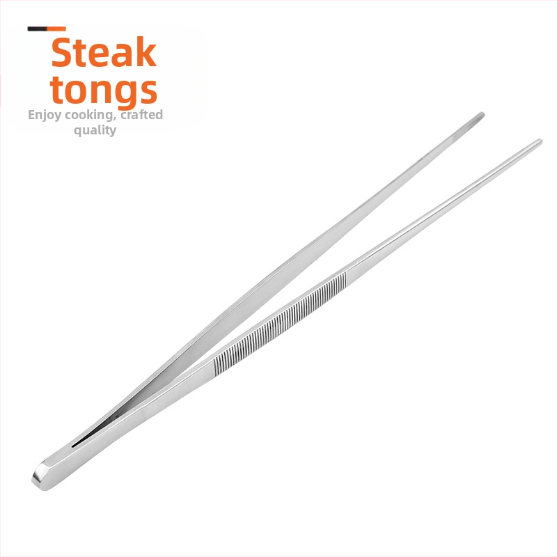 Удебелени щипки за барбекю в корейски стил, от 201 стомана, хранителен клип, функция 241826993