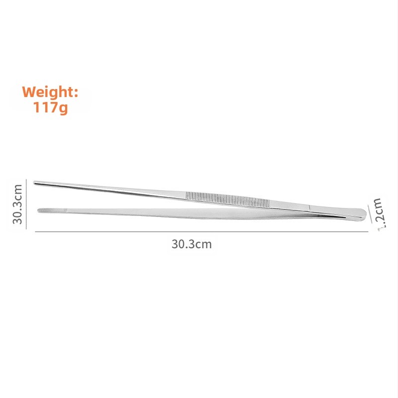 Удебелени щипки за барбекю в корейски стил, от 201 стомана, хранителен клип, функция 241826993