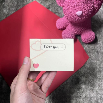 Поздравителна картичка с 3D поп-ъп, японски стил, печат върху покрита хартия, подходяща за сватби, Коледа, Свети Валентин, пролетни празници и годишнини