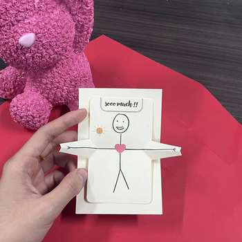 Поздравителна картичка с 3D поп-ъп, японски стил, печат върху покрита хартия, подходяща за сватби, Коледа, Свети Валентин, пролетни празници и годишнини