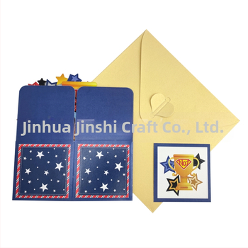 3D сгъваема поздравителна картичка Best Dad, ръчно изработена от хартия, модерен и семпъл стил, за рожден ден и Деня на бащата