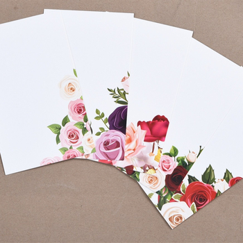 100 празни карти за бележки и поздравителни карти, хартия, печат, персонализация по заявка, подходящи за бизнес подаръци