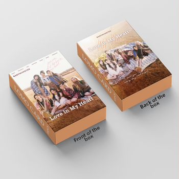 Babymonster Love In My Heart фотокарти - 55 броя, без обработка и персонализация, без внос