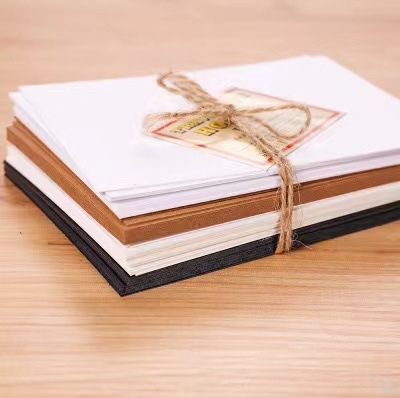 Taiyi DIY празна пощенска картичка – двустранна, арт дизайн, семпъл модернен стил, картон