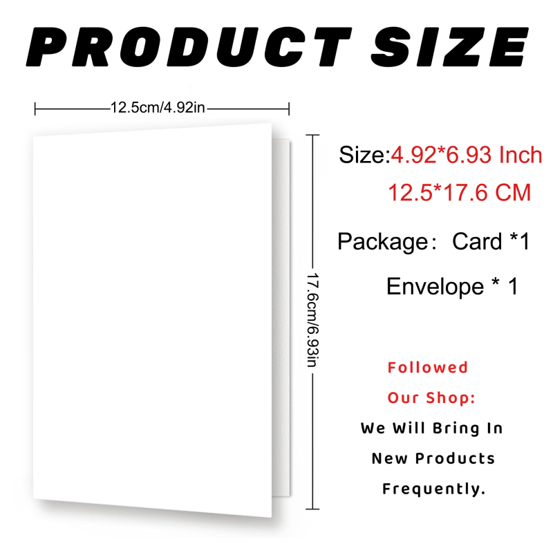 Поздравителна картичка за двойки – благословения, рожден ден, с включен плик – Марка YUZHUO; Материал: Paper jam; Процес: печат; Подходящи празници: сватба, рожден ден, Коледа, Свети Валентин; Стил: прост и модерен; Категория: Картички за поздрав