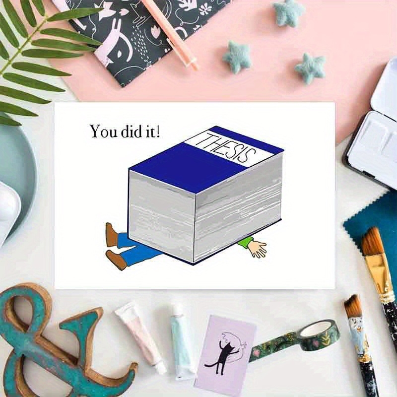 Поздравителна картичка за рожден ден — печат, материал Jammed, стил: малко свеж