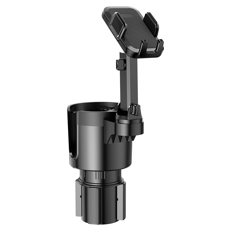 Automobilio puodelio laikiklio plėtinys - Daugiafunkcinis gėrimų laikiklis, suderinamas su originaliu puodelio laikikliu, modelis J02, Medžiaga ABS, Apdorojimo pritaikymas, Licencijuotas privatų ženklą