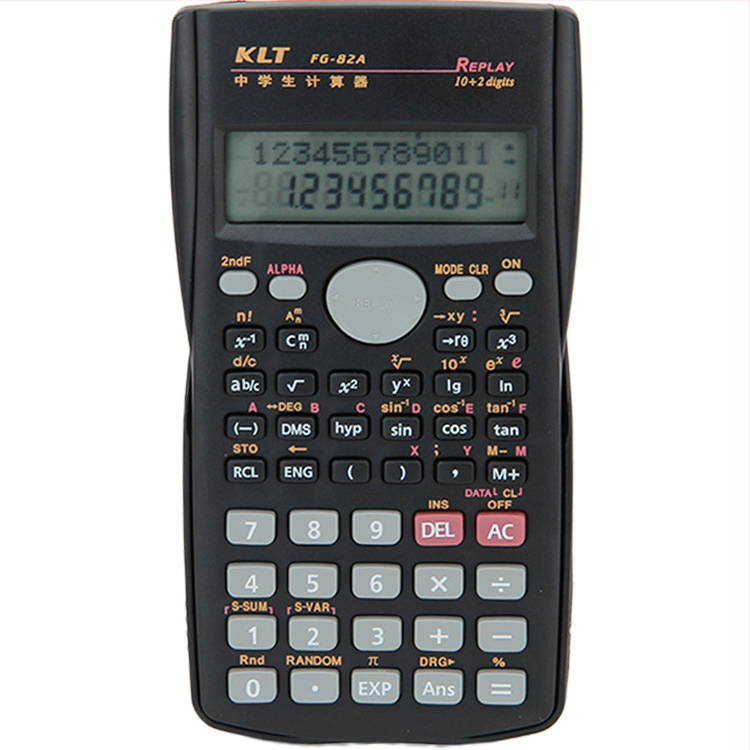 Express FG-82A-02 12-цифрен калкулатор с функции, пластмасово тяло, включена батерия