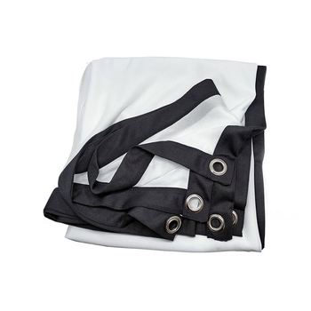 VEIDADZ портативен сгъваем проекторен екран от Milk Silk полиестерен плат за външно използване, HD прожектиране