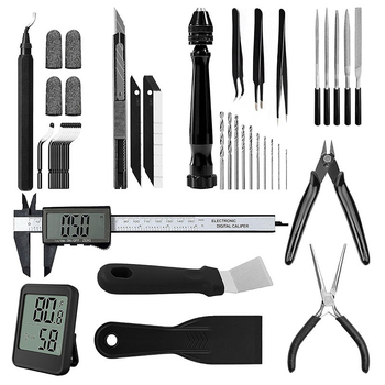 Комплект инструменти за 3D принтер - пластмасови аксесоари за 3D принтери