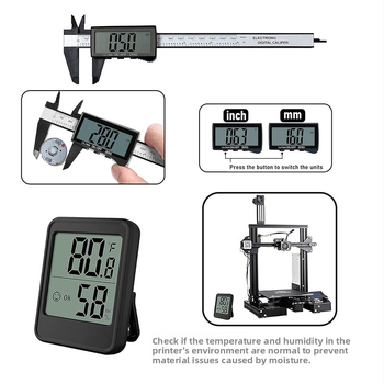 Комплект инструменти за 3D принтер - пластмасови аксесоари за 3D принтери