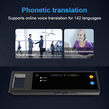 S90 neprisijungtas išmanus skaitymo rašiklis vadovėliams su daugiakalbiu vertimu, Bluetooth, 10 m spindulys, korpusas plastikas+ABS