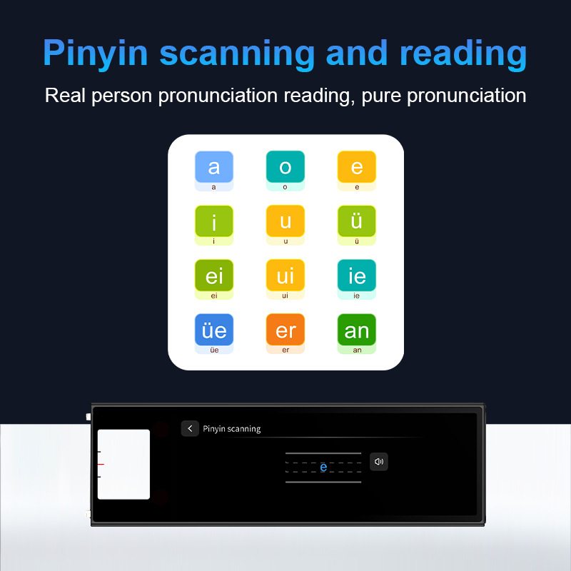 S90 neprisijungtas išmanus skaitymo rašiklis vadovėliams su daugiakalbiu vertimu, Bluetooth, 10 m spindulys, korpusas plastikas+ABS