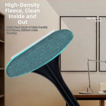 Четка за почистване на мрежата на прозореца без демонтаж, PP материал, произход Zhejiang, модерен минималистичен дизайн, 2024 г.