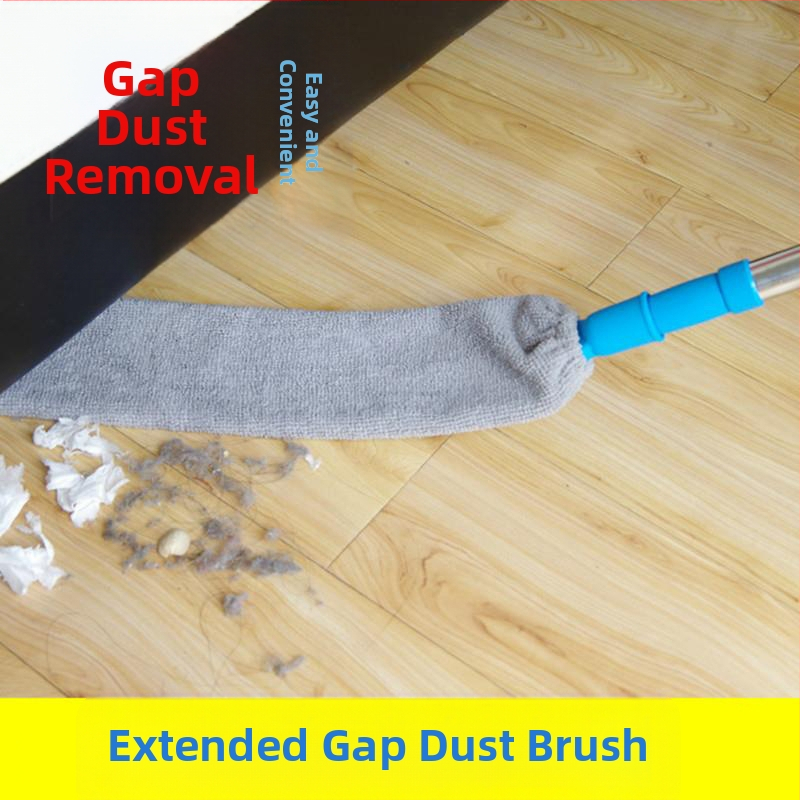 Haining Peng putekļu suka zem gultas – plakana galva no šķiedrām, tīrīšanas instruments