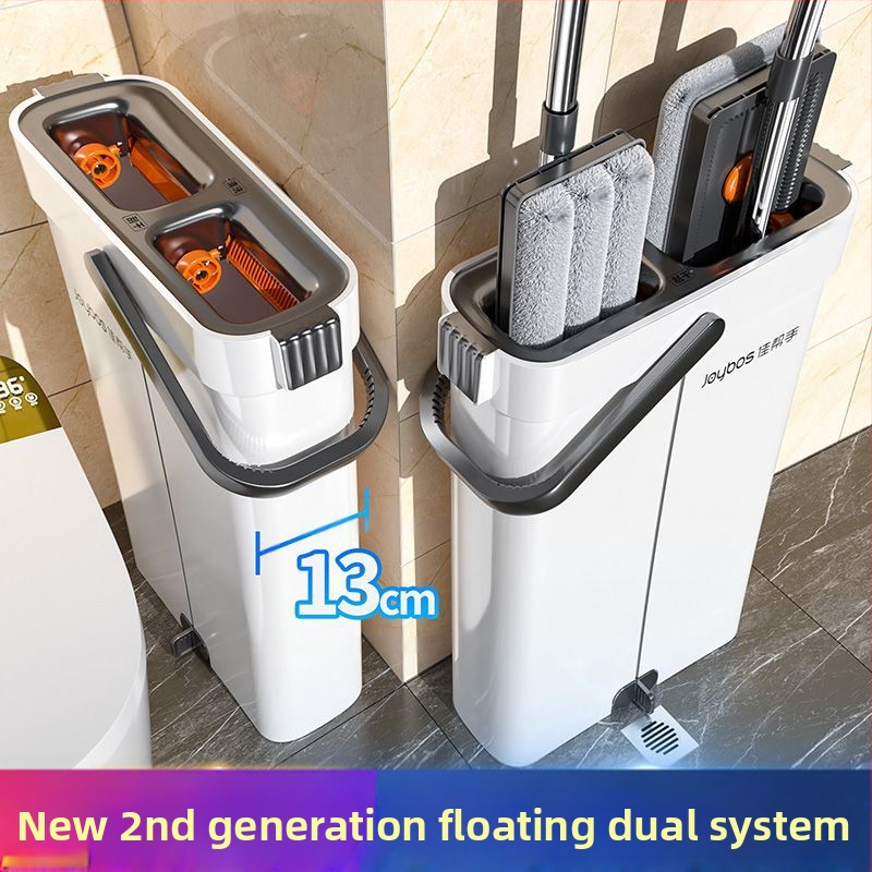 Be kontakto namų naudojimo mopas su nerūdijančio plieno lazdele, dviguba pavara, volelio tipo spaudimas, 5 kg apkrova, 80–90% vandens išsiurbimas