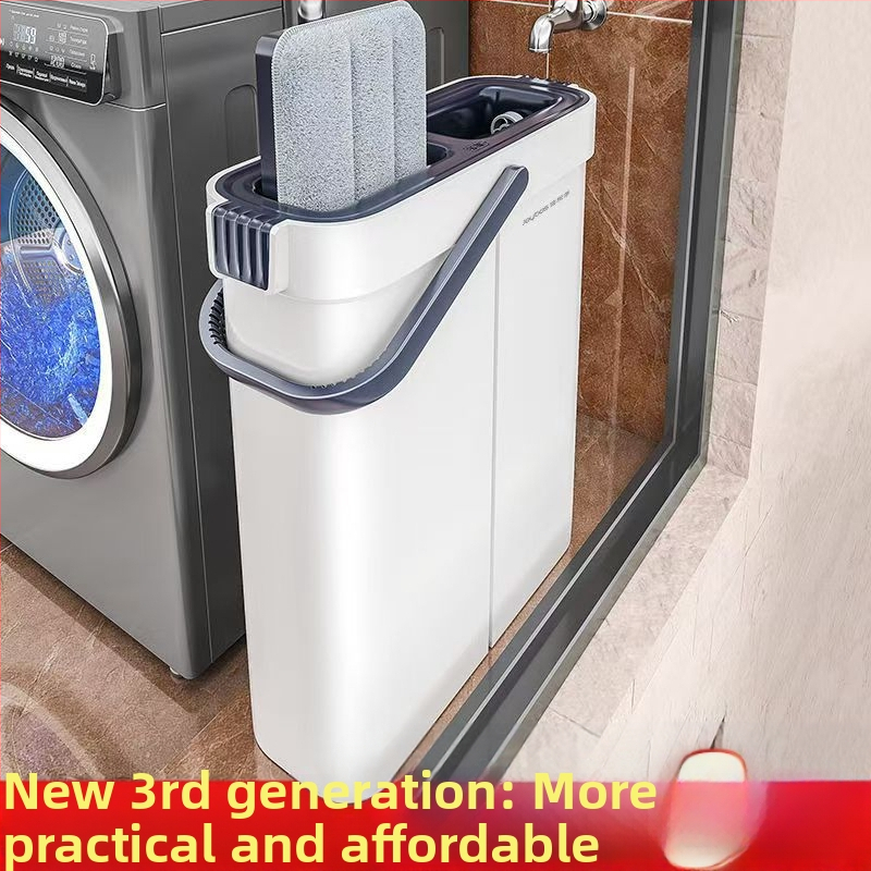 Be kontakto namų naudojimo mopas su nerūdijančio plieno lazdele, dviguba pavara, volelio tipo spaudimas, 5 kg apkrova, 80–90% vandens išsiurbimas