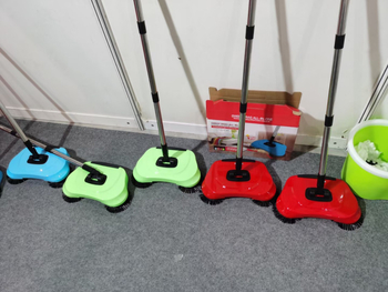 Metla, saliekamā ārējai lietošanai, cietas sari, dubultas funkcijas, materiāls: plastmasa + nerūsējošais tērauds, zīmols Sanzhen