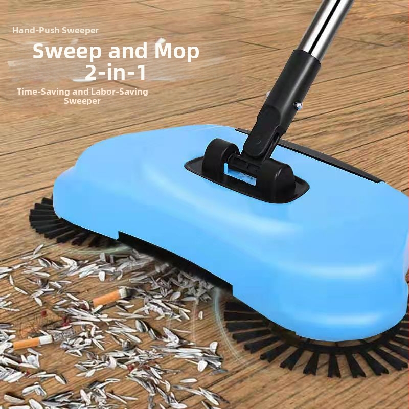 Metla, saliekamā ārējai lietošanai, cietas sari, dubultas funkcijas, materiāls: plastmasa + nerūsējošais tērauds, zīmols Sanzhen