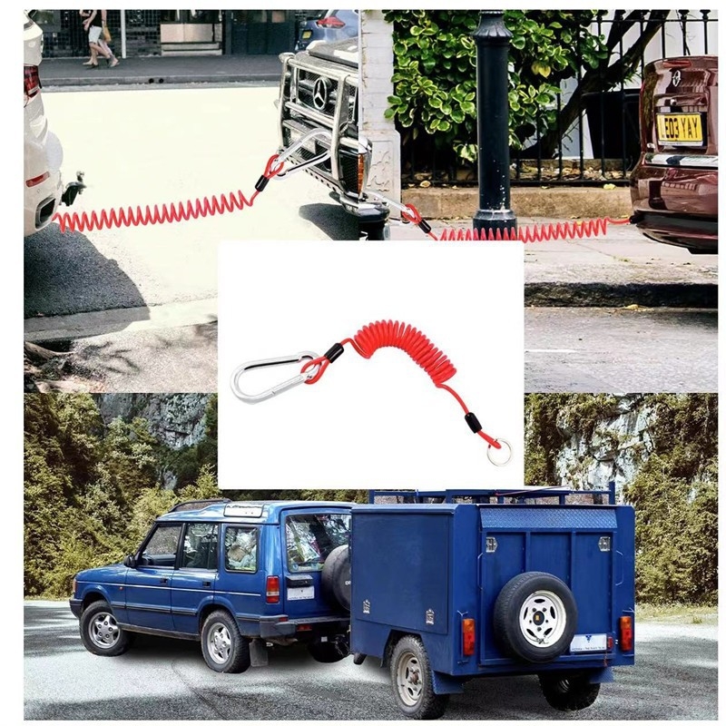 RV atdalīšanas drošības aukla; materiāls: augstas elastības TPU; tips: drošības aukla; pielietojums: RV atdalīšanas aukla