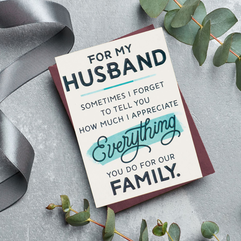 Поздравителна картичка Прост и модерен стил; (Марка: YUZHUO; Материал: Paper jam; Процес: Printing; Празници: Wedding, Birthday, Christmas; Стил: Simple and modern)