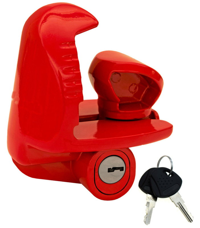 Pievienošana aizslēdz auto, RV, jahtām un kuģiem; lietošana: auto, RV, jahta, kuģis pievienošanas āķis; saderīgi modeļi: auto, RV, jahta, kuģis; pielāgošana: Nē