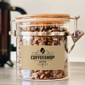 Термична етикетна хартия, кръгла форма, дебелина 0.2 мм; печат чрез боядисване и щанцоване; температурен диапазон: -20 до 70°C