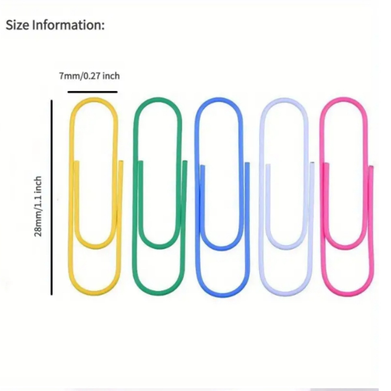 Metaliniai popieriaus segtukai, pakuotė: kita, modelis: kitas, neimportuotas