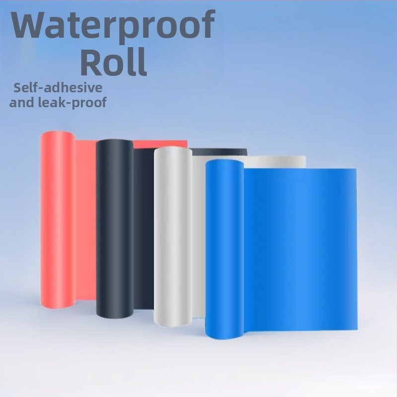 Pašlīmējoša ūdensnecaurlaidīga jumta membrāna — slāņains rulējums, poliestera šķiedras kodols, ūdensnecaurlaidība 1 m ūdens staba 24 stundas, plīsuma izturība 15–18