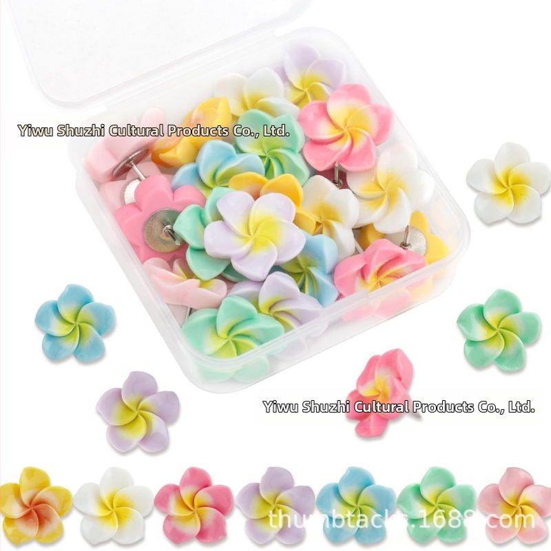 mogii Смолени I-образни пинове за декоративно закрепване, модел FL015, опаковани в кутия