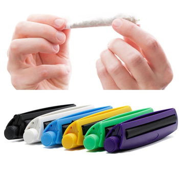 Kézi cigaretta készítő kúpos műanyag testtel, töltéshez