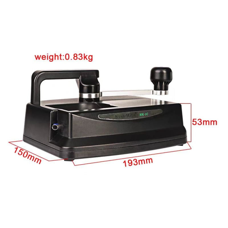 HAWK-MATIC cigarešu ruļļu mašīna, vienkāršs dizains, mājas lietošanai