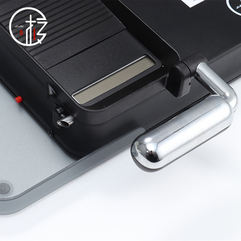 Rokas divvirzienu cigarešu rulētājs, metāla, ar roku piedziņu, mājas lietošanai