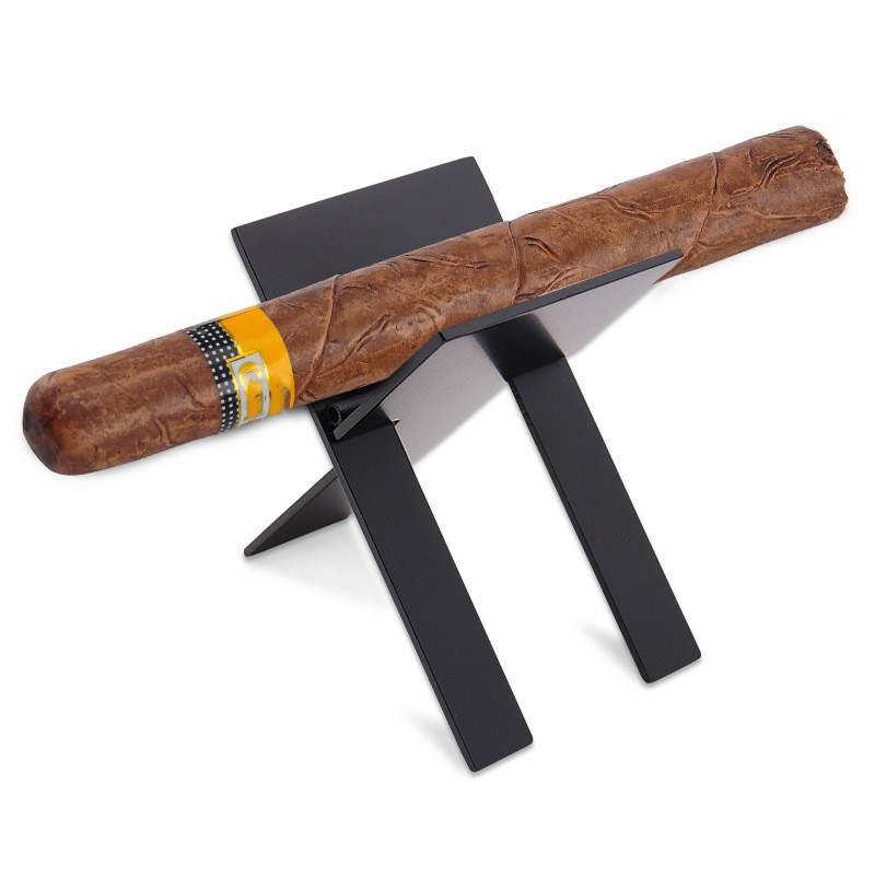 Cigāru turētājs, saliekams, nerūsējošā tērauda, vienkāršs pārnēsājams dizains