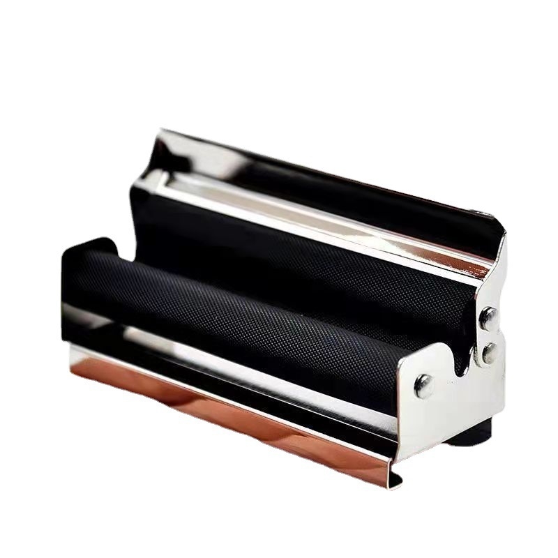 Rokas cigarešu gatavotājs no nerūsējošā tērauda, pārnēsājams, rokām darināts, japāņu stilā