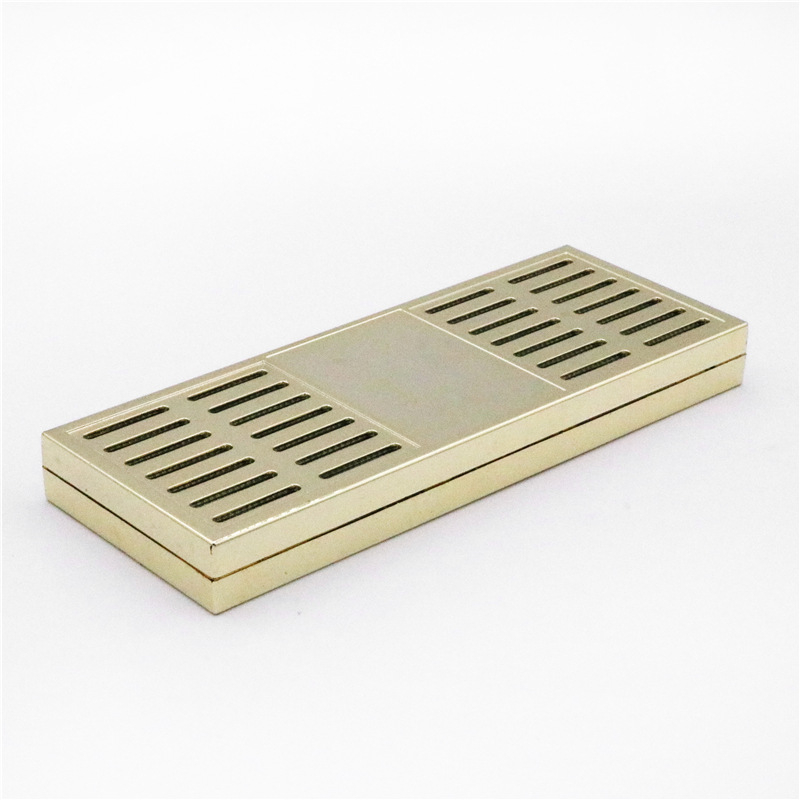 Plasticite plastmasas cigāru mitrināšanas kārba ar lielu ietilpību, pārnēsājama un pielāgojama