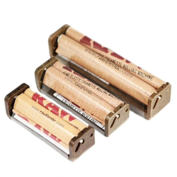Rokas cigarešu rullētājs ar bioloģiski noārdāmo plastmasas korpusu, pārnēsājams dizains