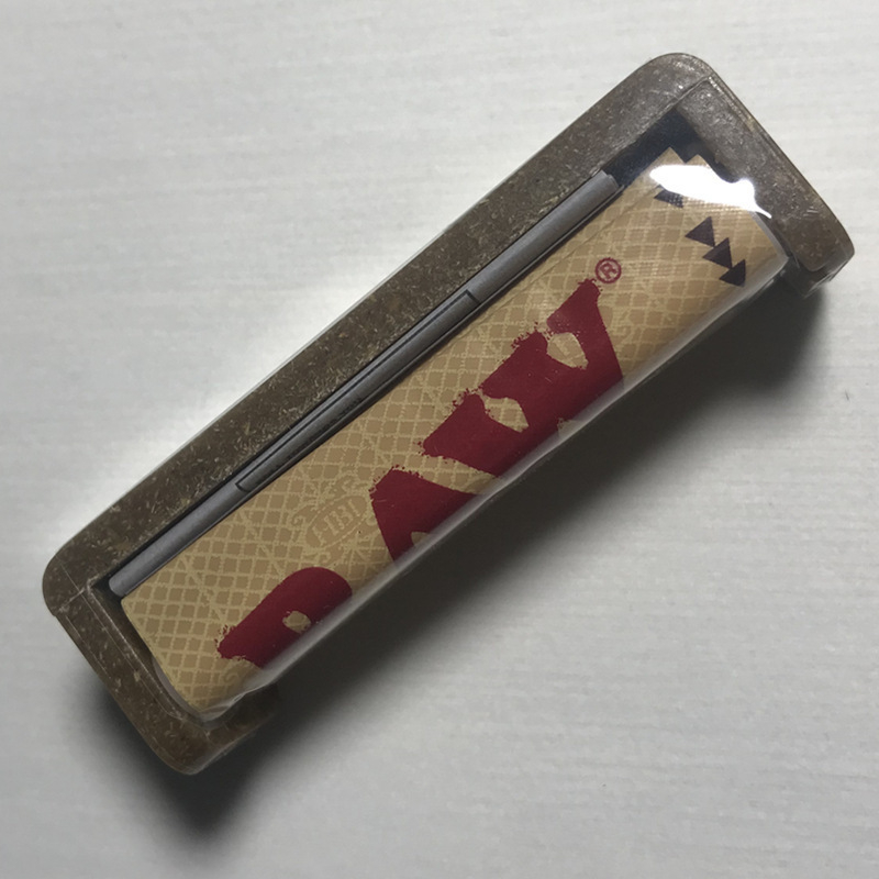 Rankinė cigarečių suktuvė su biologiškai skaidriu plastiku, nešiojamas dizainas