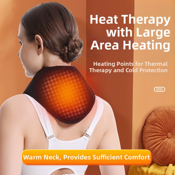 SK-695 Θερμαινόμενος Αυχενικός Προστατευτής με Τουρμαλινικό Μαγνήτη, Υφασμάτινο Ok, Unisex