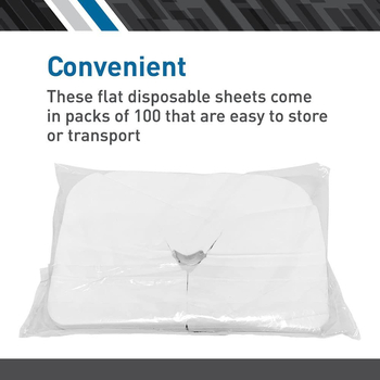 Κάλυμμα προσώπου μίας χρήσης για μασάζ, μη υφαντό ύφασμα, ανθεκτικό στη σκόνη, 25 g/m2, μονοχρωματικό σχέδιο, δυνατότητα προσαρμογής