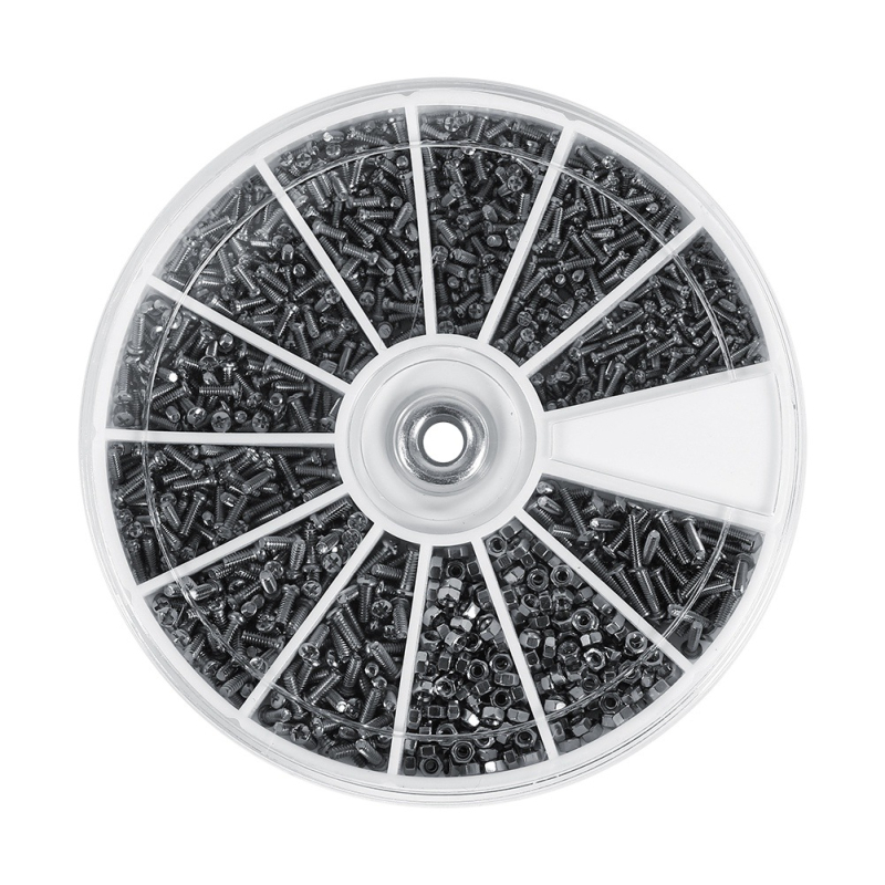 Комплект за сортиране на винтове и гайки – инструмент за ремонт за очила и часовници; материал: неръждаема стомана и пластмаса; обработка по поръчка: да