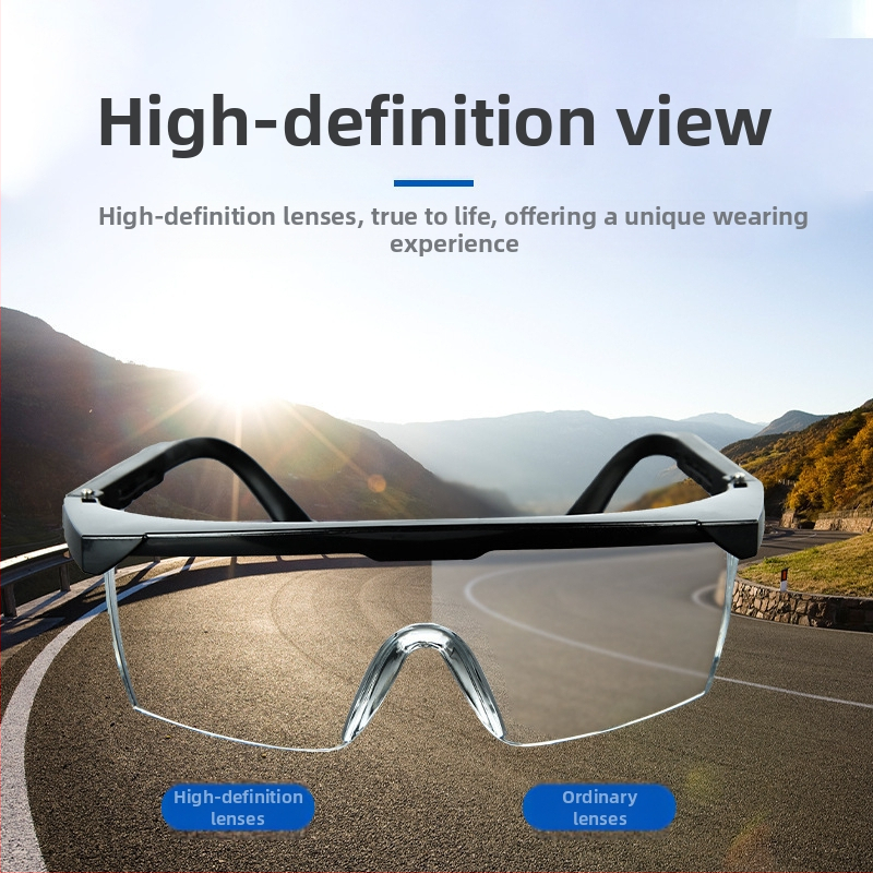 Защитни очила от поликарбонат, регулируема рамка, леща 2 мм, против прах и запотяване