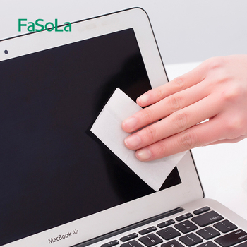 FaSoLa πανάκι καθαρισμού μίας χρήσης για γυαλιά και οθόνες, 8x12 cm, ανθεκτικό στη σκόνη