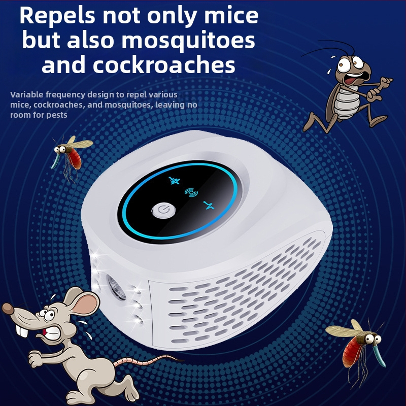 Устройство за отблъскване на насекоми и убийство на насекоми - модел D218, ABS корпус, 220V, 25-65 kHz, ≤3W