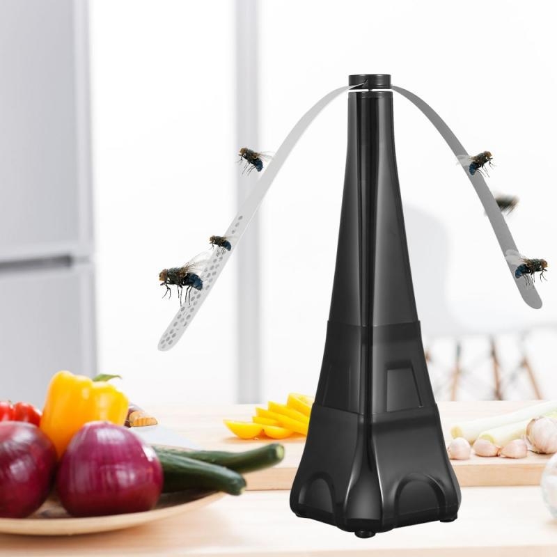 HX-43 Daugiafunkcinis insektų atbaidymo ventiliatorius — atbaido muses ir uodus, kvadratinis dizainas, 3V 0,7W