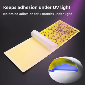 Λάμπα εξολόθρευσης μυγών με κολλητικά φύλλα, PP πλαστικό, χωρίς ιδιωτική ετικέτα