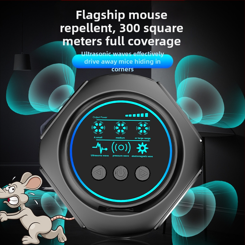 Ultragarsinis kenkėjų atbaidytuvas, modelis 219, 220V, 20-65 kHz, 6-8W, ABS korpusas